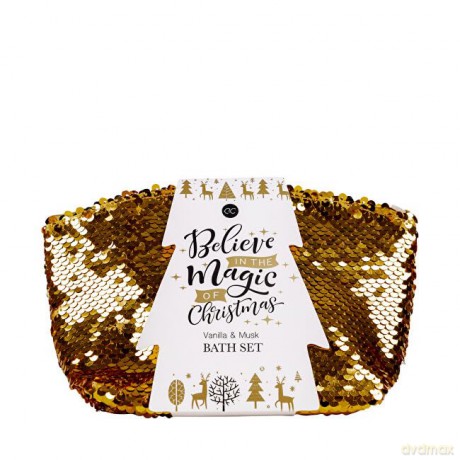 Accentra Bath care gift set with sequined Winter Magic