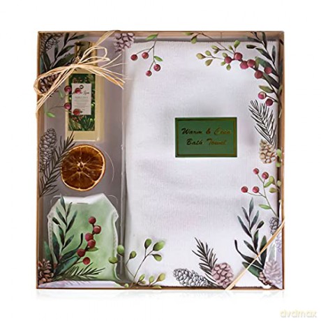 Accentra Bath care gift set with Winter Spa towel