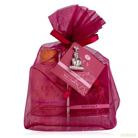 Accentra Bath care gift set with Zen Spa pendant