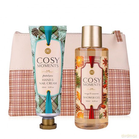 Accentra Body care gift set with Cozy Moments cosmetic bag