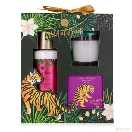 Accentra Gift set of bath care in a gift box Wild at Heart