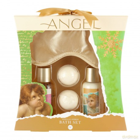Accentra Gift set of bath care with sleeping mask Angel