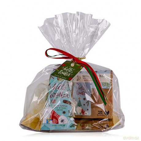Accentra Gift set with washing sponge Hello Winter