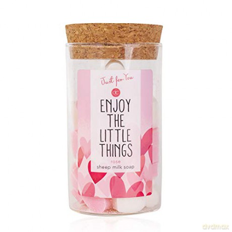 Accentra Mini soap with sheep´s milk Mini Just for You Rose (Sheep Milk Soap)