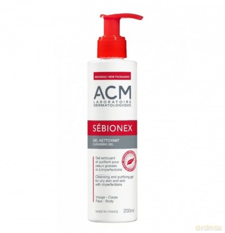 ACM Cleansing Gel for problematic skin Sébionex (Cleansing Gel) 200 ml