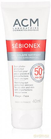 ACM Mattifying Sunscreen Gel SPF 50 + Sébionex (Mattifying Sunscreen Gel) 40 ml