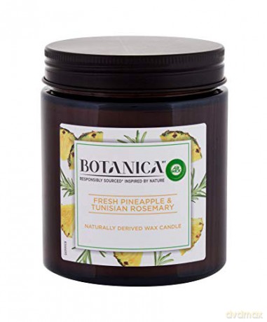 Air Wick Botanica scented candle Fresh pineapple and Tunisian rosemary 205 g