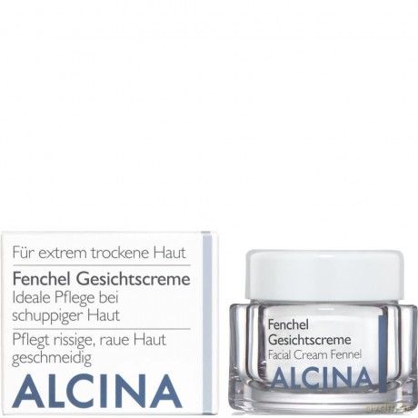 Alcina Intensive care cream for very dry skin Fenchel (Facial Cream Fennel) - Volume: 50 ml
