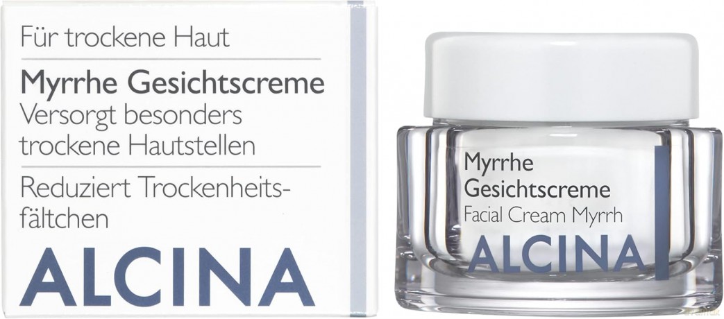 Alcina Myrrhe (Facial Cream Myrrh) regenerative anti-wrinkle cream - Volume: 50 ml