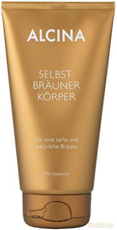 Alcina Samoopalovací krém (Self-Tanning Body Cream) 150 ml