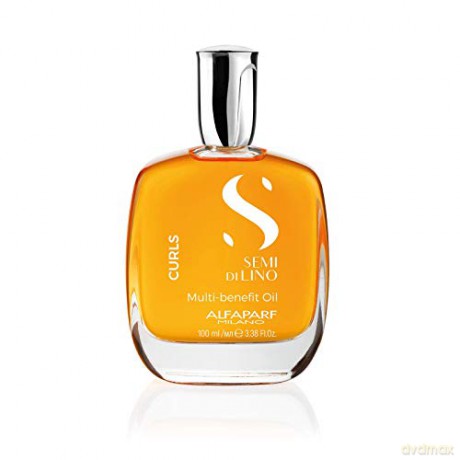 Alfaparf Milano Alfa Semi Di Lino Curl (Multi- Benefit Oil) 100 ml curly and wavy hair oil