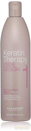 Alfaparf Milano Lisse Design Kt Deep Cl Shampoo - Volume: 500 ml
