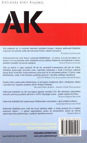 Pułkownik Kukliński Tajna Misja - Józef Szaniawski [KSIĄŻKA]