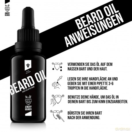 Angry Beards Beard oil Jack Saloon (Beard Oil) 30 ml