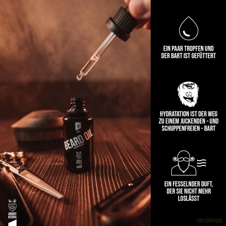 Angry Beards Beard oil Jack Saloon (Beard Oil) 30 ml