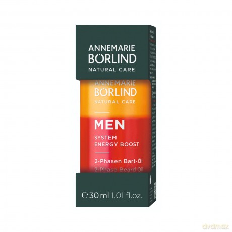 ANNEMARIE BORLIND 2-phase chin oil for men MEN System Energy Boost (2- Phase Beard Oil) 30 ml