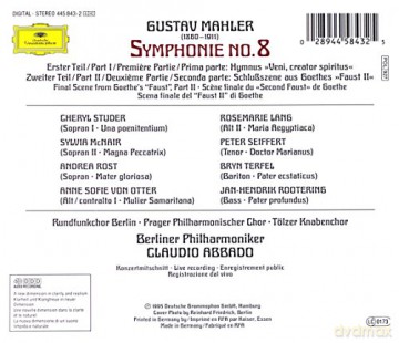 Abbado: Mahler- Symphonien N.8 [2CD]