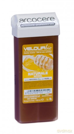 Arcocere Epilating wax Professional Wax Natura l Honey Bio (Roll-On Cartidge) 100 ml