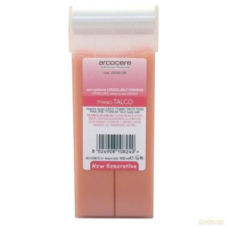 Arcocere Epilation wax Professional Wax Pink Titanium (Roll-On Cartidge) 100 ml