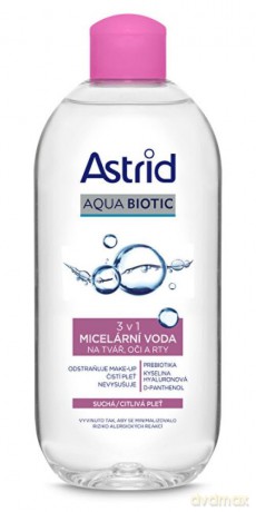 Astrid 3in1 micellar water for dry and sensitive skin Soft Skin 400 ml