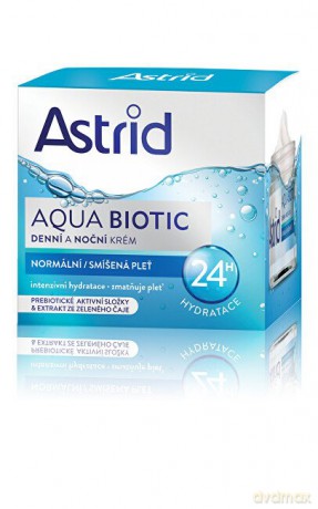 Astrid Day and night cream for normal and combination skin Aqua Biotic 50 ml