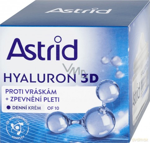 Astrid Firming anti-wrinkle day cream OF 10 Hyaluron 3D 50 ml