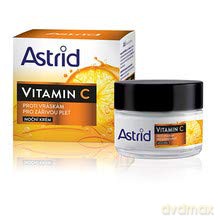 Astrid Night anti-wrinkle cream for radiant skin Vitamin C 50 ml