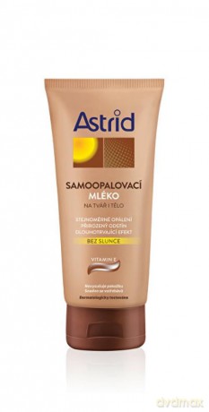Astrid Self-tanning milk for face and body 200 ml