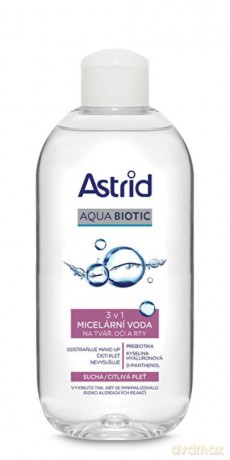 Astrid Softening cleansing micellar water for dry and sensitive skin Soft Skin 200 ml