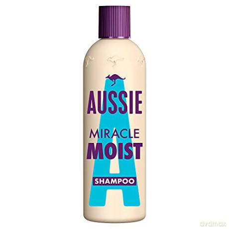 Aussie Shampoo for Dry and Damaged Hair Miracle Moist (Shampoo) - Volume: 300 ml
