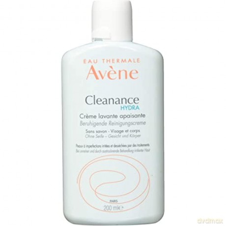 Avne Soothing cream wash without soap to dry and irritated skin Clean ance (Soothing Clean sing Cream) 200 ml