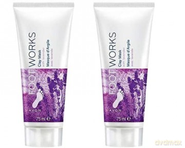 Avon Lavender Leg Mask 3v1 Works (Clay Mask) 75 ml