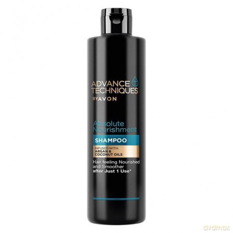 Avon Nourishing shampoo with argan and coconut oil (Absolute Nourish ment Shampoo) - Volume: 400 ml