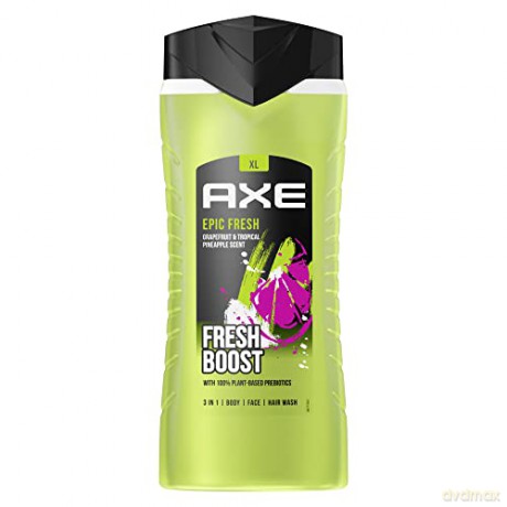 Axe Epic Fresh Body, Face and Hair (3 in 1 Shower Gel) - Volume: 400 ml