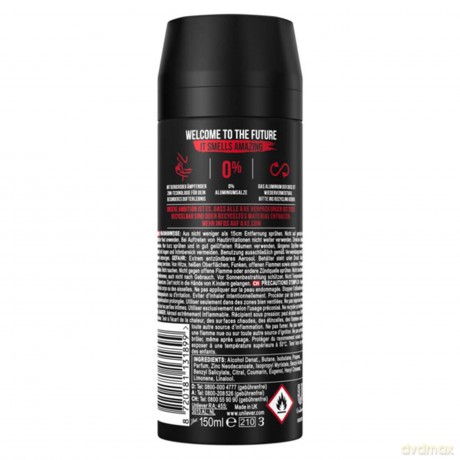 Axe Recharge deodorant spray 150 ml
