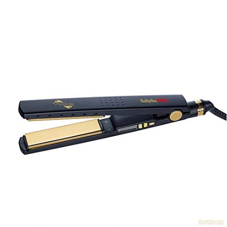 BaByliss PRO BaByliss Pro Titanium-Ionic hair straightener black