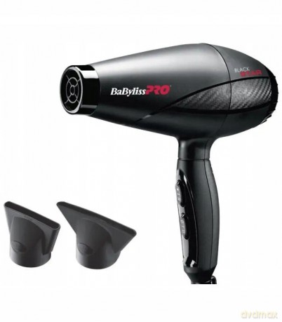 BaByliss PRO Professional Hair Dryer with Black Ion Ionizer