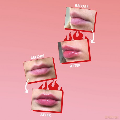 Barry M (That`s Swell XXL 3 Plumping Lip Gloss) 2.5 ml - Shade: Flames