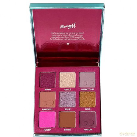Barry M Black Cherry (Eyeshadow Palette) 9 x 1 g