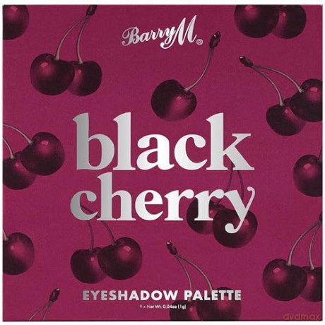 Barry M Black Cherry (Eyeshadow Palette) 9 x 1 g