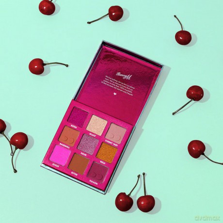 Barry M Black Cherry (Eyeshadow Palette) 9 x 1 g