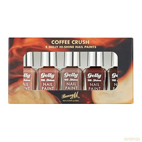 Barry M Coffee Crush 5 x 10 ml nail polish set