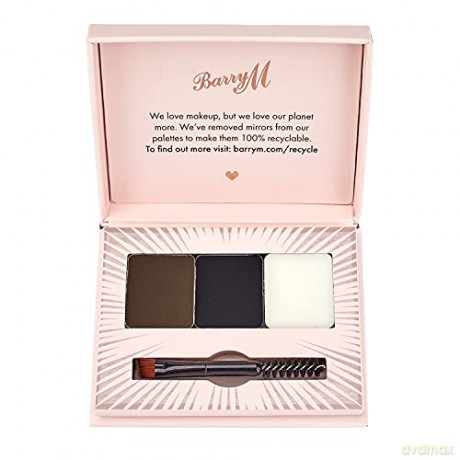 Barry M Fill and Shape (Brow Kit) 1.2 g - Shade: Dark