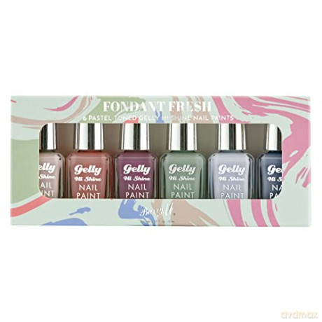 Barry M Fondant Fresh nail polish set 6 x 10 ml