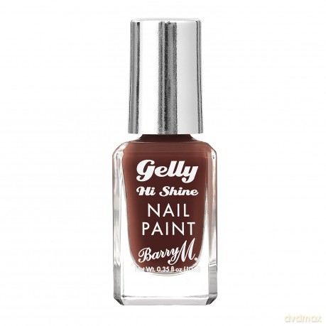 Barry M Gelly Hi Shine (Nail Paint) 10 ml - Shade: Cappuccino