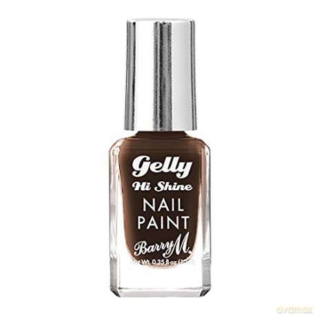 Barry M Gelly Hi Shine (Nail Paint) 10 ml - Shade: Espresso