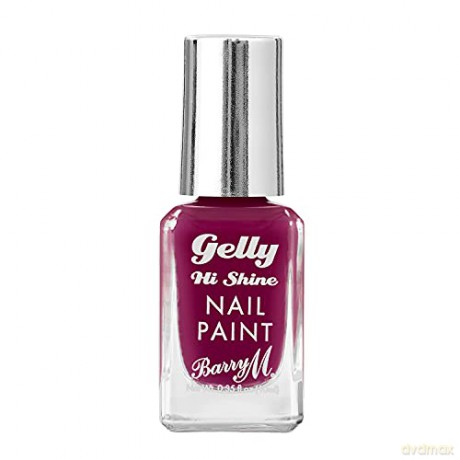 Barry M Gelly Hi Shine (Nail Paint) 10 ml - Shade: Plum Jam