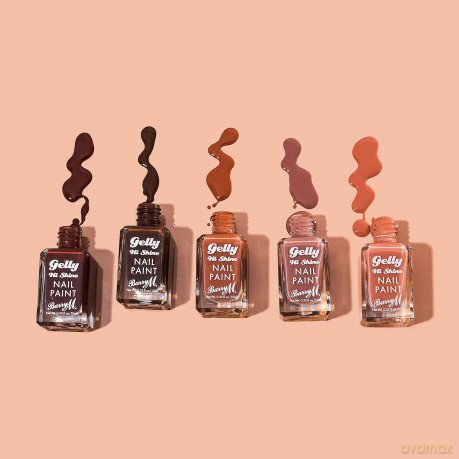 Barry M Gelly Hi Shine (Nail Paint) 10 ml - Shade: Tiramisu