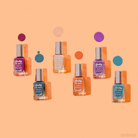 Barry M Gelly Hi Shine (Nail Paint) 10 ml - Shade: Vanilla Slice