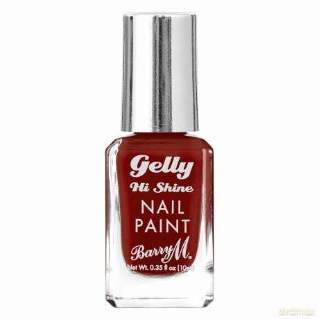 Barry M Gelly nail polish (Nail Paint) 10 ml - Shade: Goji Berry